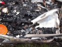 Wohnwagen ausgebrannt Koeln Muelheim Muelheimer Ring Piccoloministr P056